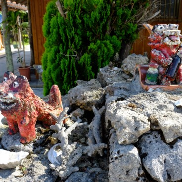 Shisa de l'île de Taketomi (Okinawa)