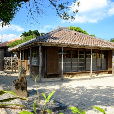 Archipel Yaeyama (Okinawa), village traditionel de Taketomi