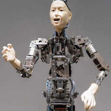 Robot humanoïde au musée national Miraikan de Tokyo