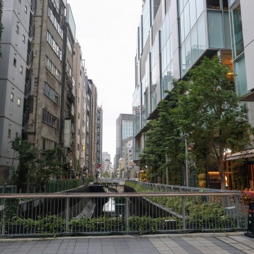 Berges aménagées de la rivière Shibuya 2