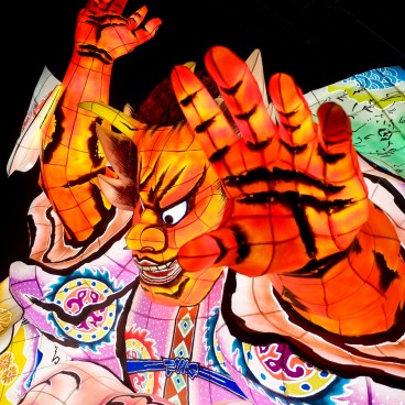Char du Nebuta Matsuri exposé au Maison Nebuta Warasse (Aomori) 3