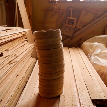 Odate Kogeisha, fabrique artisanale de Magewappa (Akita) 2