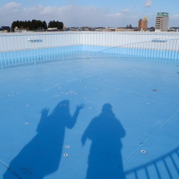 Musée d’art contemporain de Towada, œuvre Wall Painting & Mirror de Frederico Herrero 2