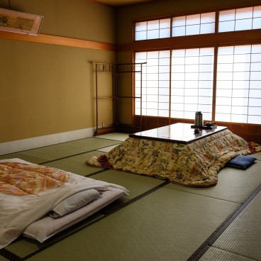 Nuit au temple Shukubo à Chogosonshi-ji (Nara)