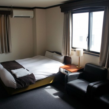 Chambre de l'hôtel AreaOne à Takamatsu (Shikoku)