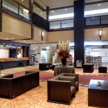 Hall accueil de l'hôtel Mori No Kaze Tateyama (Toyama)