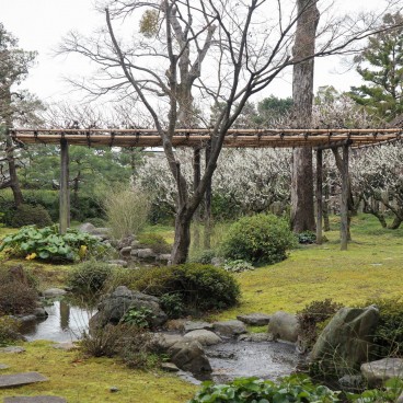 Jardin Rakusuien du sanctuaire Jonan-gu (Kyoto)