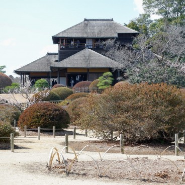 Maison Kobuntei au jardin Kairaku-en (Mito)