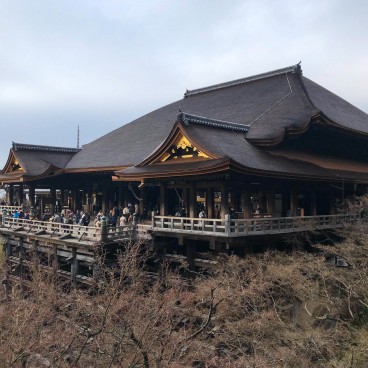 Kiyomizu-dera en février 2020, après rénovation