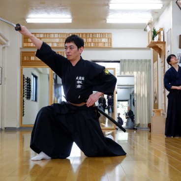 Art du sabre japonais Iaido (Mugai-ryu) à Ochiai (Tokyo)