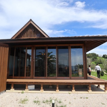 Bâtiment du restaurant Tsubaki Chaya sur Fukue-jima (îles Goto - Nagasaki)
