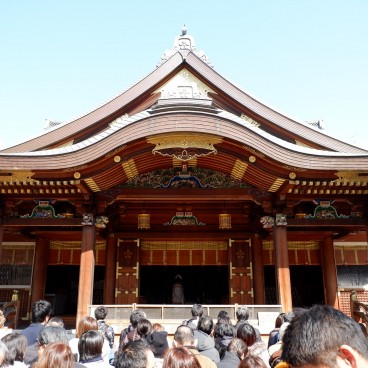 Yushima Tenman-gu, Pavillon principal