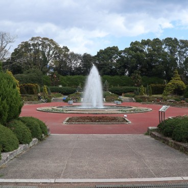 Jardin en contrebas du Jardin botanique de Kyoto