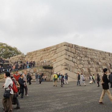 Ancien donjon Tenshu-dai à Kokyo Higashi Gyoen, Tokyo