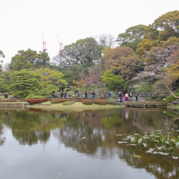 Jardin japonais Ninomaru à Kokyo Higashi Gyoen, Tokyo