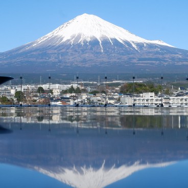 Vue sur le Mont Fuji depuis Mt. Fuji World Heritage Centre (Shizuoka) 2