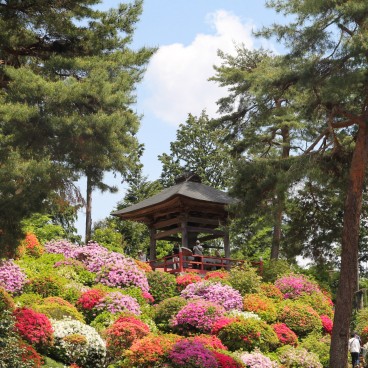 La cloche Shofuku no Kane au temple Shiofune Kannon-ji à Ome 