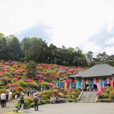 Vue sur le temple Shiofune Kannon-ji à Ome 2