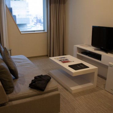 Fraser Residence Nankai Osaka, salon du One Bedroom Apartment