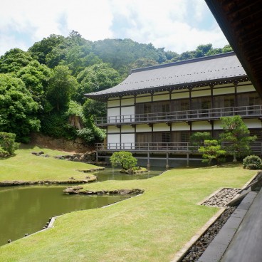 Jardin Zen du temple Kencho-ji à Kamakura