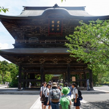 Porte Sanmon du temple Kencho-ji à Kamakura