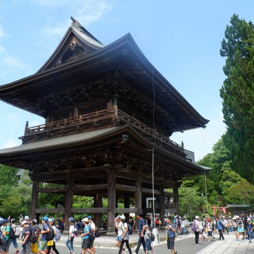 Kencho-ji (Kamakura), porte Sanmon du temple 