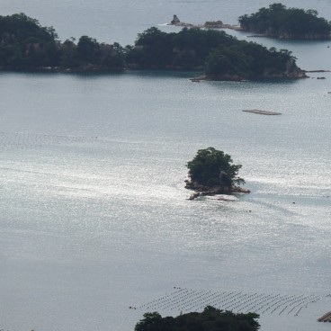 Iles Kujukushima, Baie et parcs ostréicoles