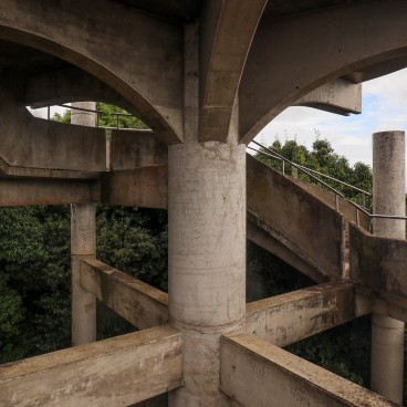 Iles Kujukushima, Structure en béton
