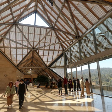 Musée Miho, intérieur du bâtiment principal