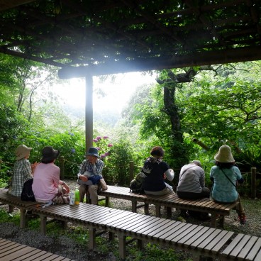 Zuisen-ji à Kamakura, Aire de repos