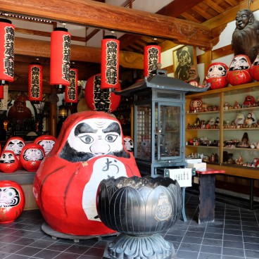 Horin-ji (temple Daruma-dera à Kyoto), intérieur du pavillon principal
