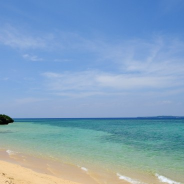 Iriomote (Okinawa), plage près du port Uehara