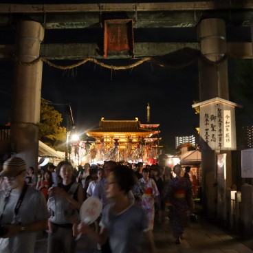 Festival Tanabata no Yube dans le quartier de Tennoji à Osaka
