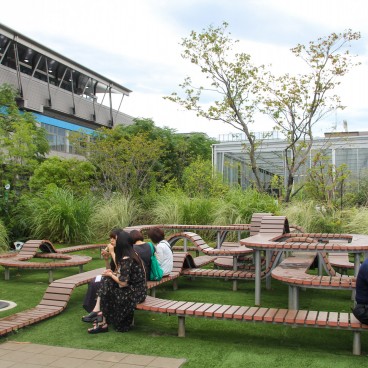teamLab Planets (Tokyo), aire de pique-nique en extérieur