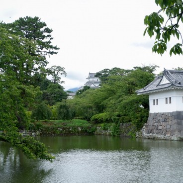 Odawara, douves du château