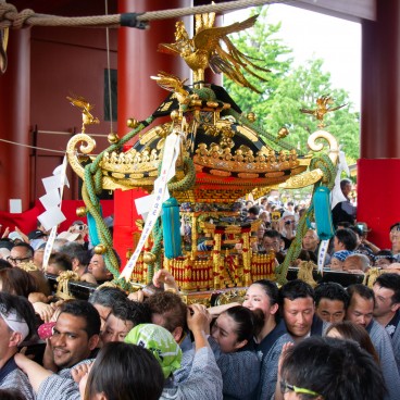Sanja Matsuri, parade de mikoshi au Senso-ji 2