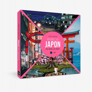 Couverture du livre "Voyagez au Japon - Du pixel au réel" (édition classique)