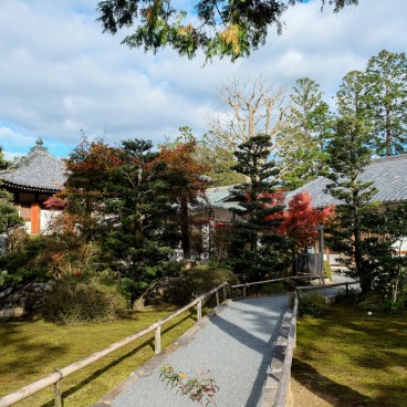 Entsu-ji (Kyoto), enceinte du temple