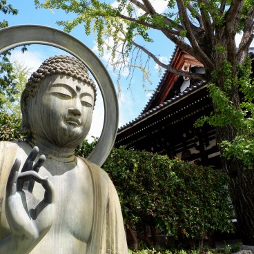 Konkai Komyo-ji, représentation de bouddha