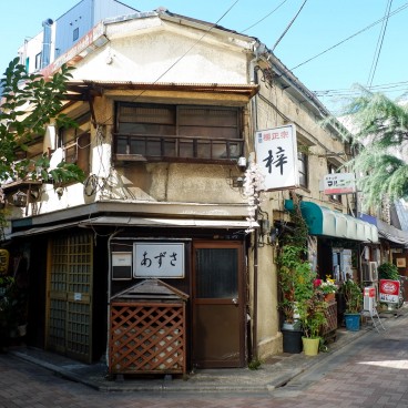 Koto à Tokyo, yokocho du quartier Monzen-Nakacho