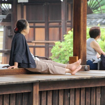 Kennin-ji (Kyoto), visite intérieure du temple en chaussettes