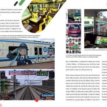 Double-page sur le système ferroviaire japonais