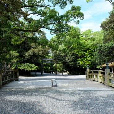 Ise Jingu, enceinte du sanctuaire intérieur Naiku (Kotai-jingu) 2