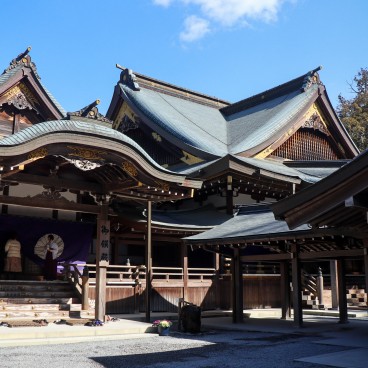 Ise Jingu, Kaguraden du sanctuaire intérieur Naiku (Kotai-jingu) pendant Kenkoku-kinen-sai, le 11 février 2