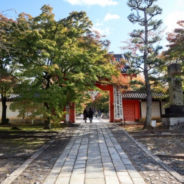 Shinnyo-do (Shinshogokuraku-ji), porte d'entrée du temple