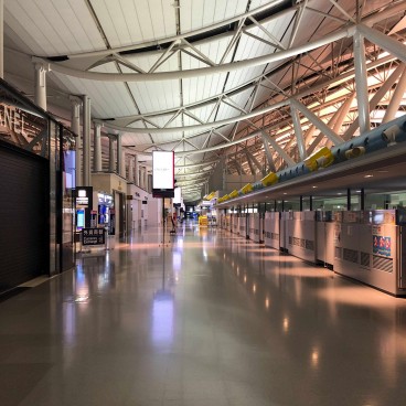 Voyage en période de Covid, aéroport d'Osaka