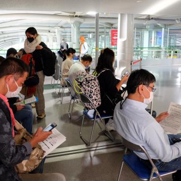 Voyage en période de Covid, attente des résultats du test PCR