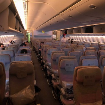 Voyage en période de Covid, dans l'avion