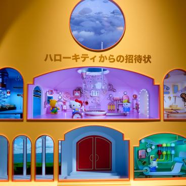 Hello Kitty Show Box (Awaji), niche animée en 3D 