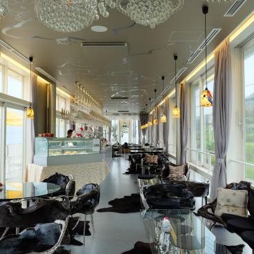 Hello Kitty Smile (Awaji), café PARTY Balcony